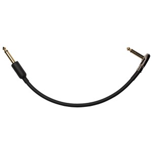 2 Ft Castline Gold Mogami 2524 Guitar Pedal Board Effects Switcher Patch Cable 14 TS Low Profile and Short Barrel Connectors